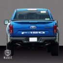 2018-2019 FORD F150 TAIL GATE CHROME LETTERS